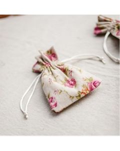 5 pochons dragées schabby