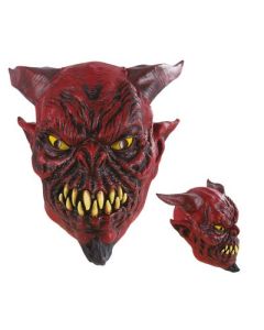 Masque adulte latex diable