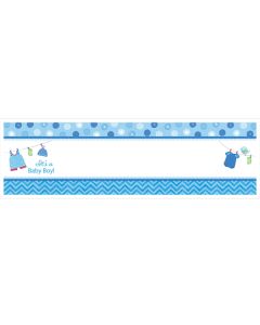 Bannière personnalisable Baby Shower garçon  