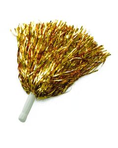 Paire de pompons métallisée - Or