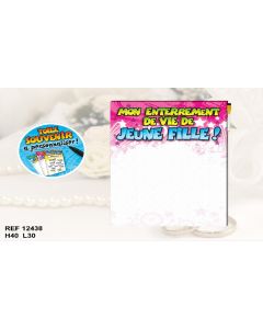 Toile à signer – Enterrement de vie de jeune fille