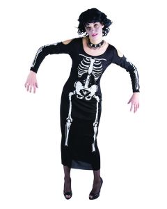 Costume femme squelette - Taille unique