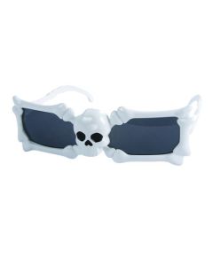 Lunettes tête de mort et os
