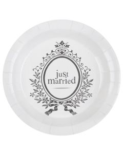 Assiette Jetable Just Married