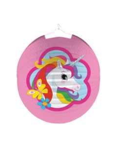 lanterne ronde licorne