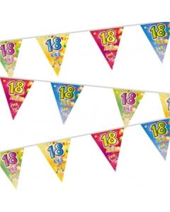 Guirlande à fanions 18 ans
