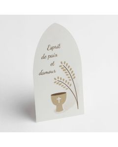Lot de 10 images calice épi communion 