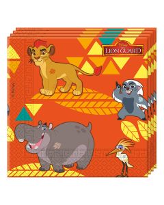 20 serviettes Roi Lion