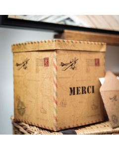 Urne « Merci » voyage 21x25 cm