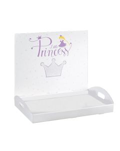 Plateau blanc princesse
