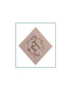 16 x Serviettes noël kraft