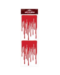 2 autocollants sang dégoulinant