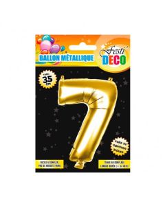 ballon chiffre 7