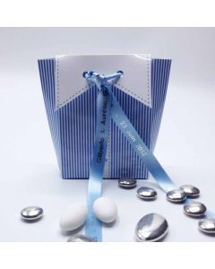 x10 ballotin chemise bleue