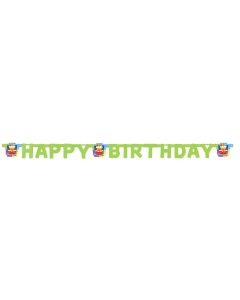 Guirlande Happy Birthday gâteau