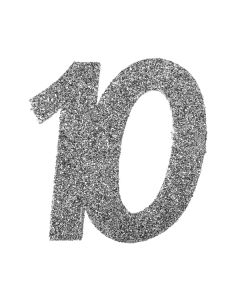 6 confettis anniversaire - 10 ans