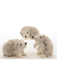 Hérisson 10 cm - 3 assortiments