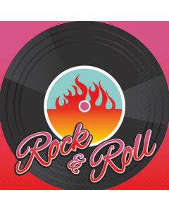 16 serviettes années 50