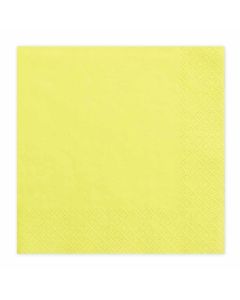 20-serviettes-papier-jaune