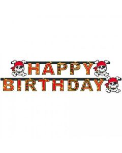 Chainette "happy Birthday" Jolly Roger