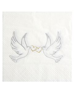 SERVIETTES PAPIER COLOMBES