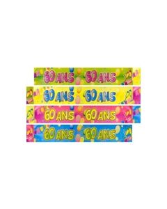 Bannières 60 ans