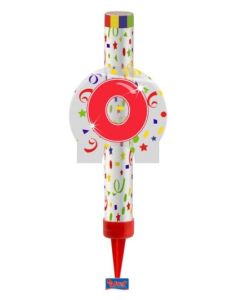 bougie fontaine chiffre 0