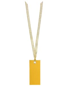 MARQUE PLACE OR ET RUBAN SATIN