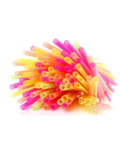 15 maxi pailles géantes - 80 cm