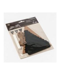 Guirlande 10 drapeaux retro – 3,6 m