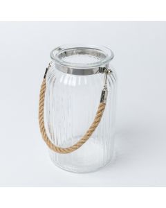 Lanterne en verre avec corde - 2