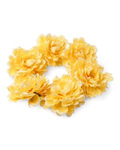 couronne pivoines jaunes - 1 