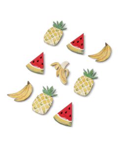 9 stickers fruits exotiques