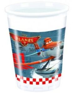 8 gobelets 200 ml - Planes