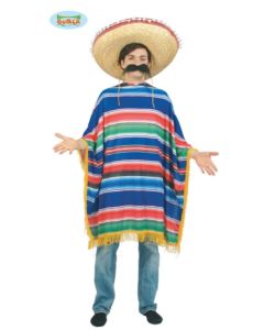 poncho mexicain