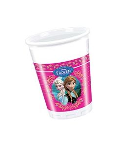 Lot 8 gobelets anniversaire La Reine des neiges