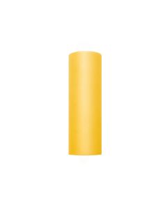 Rouleau de tulle jaune - 15 cm x 9 m