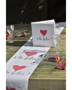 Chemin de table "A la folie"