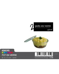 Pots en verre