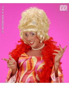 Perruque adulte "drag queen blonde"
