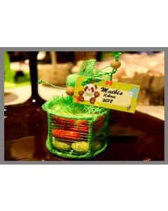 étiquettes baptême panda