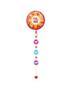 Ballon hélium "Get Well"