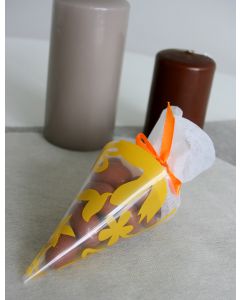 Cornet à dragées - jaune