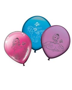8 ballons gonflables –Princesse Sofia