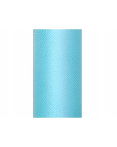 rouleau tulle bleu ciel