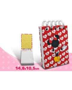 Bloc note Minnie pas cher - carnet de note Minnie oiginal