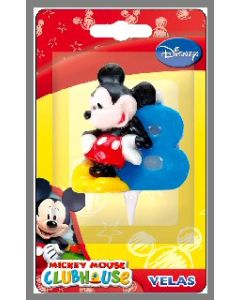 bougie Mickey - Chiffre 8