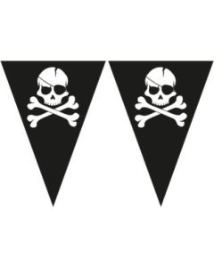 Guirlande pirate tête de mort
