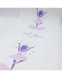 Chemin de table personnalisé danseuse