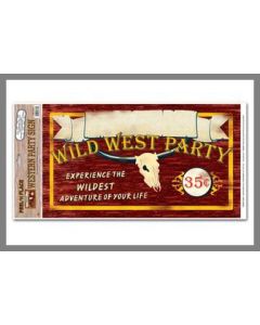 Décoration de salle Wild West Party - Thème Western